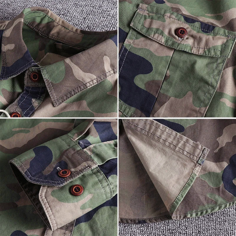 Marco De Luca Urban Camo Shirt