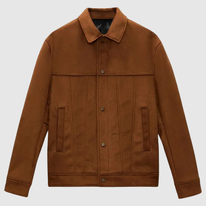 Marco De Luca Viterbo Suede Jacket