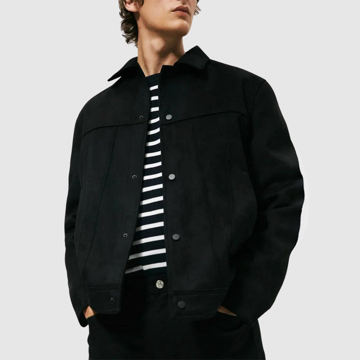 Marco De Luca Viterbo Suede Jacket