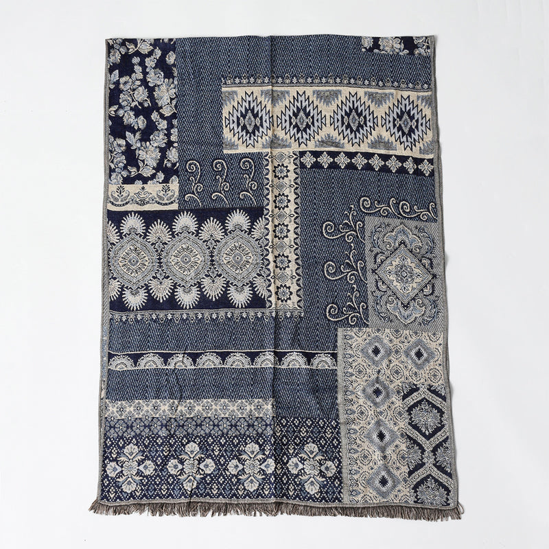 Rowan Woven Jacquard Pattern Scarf