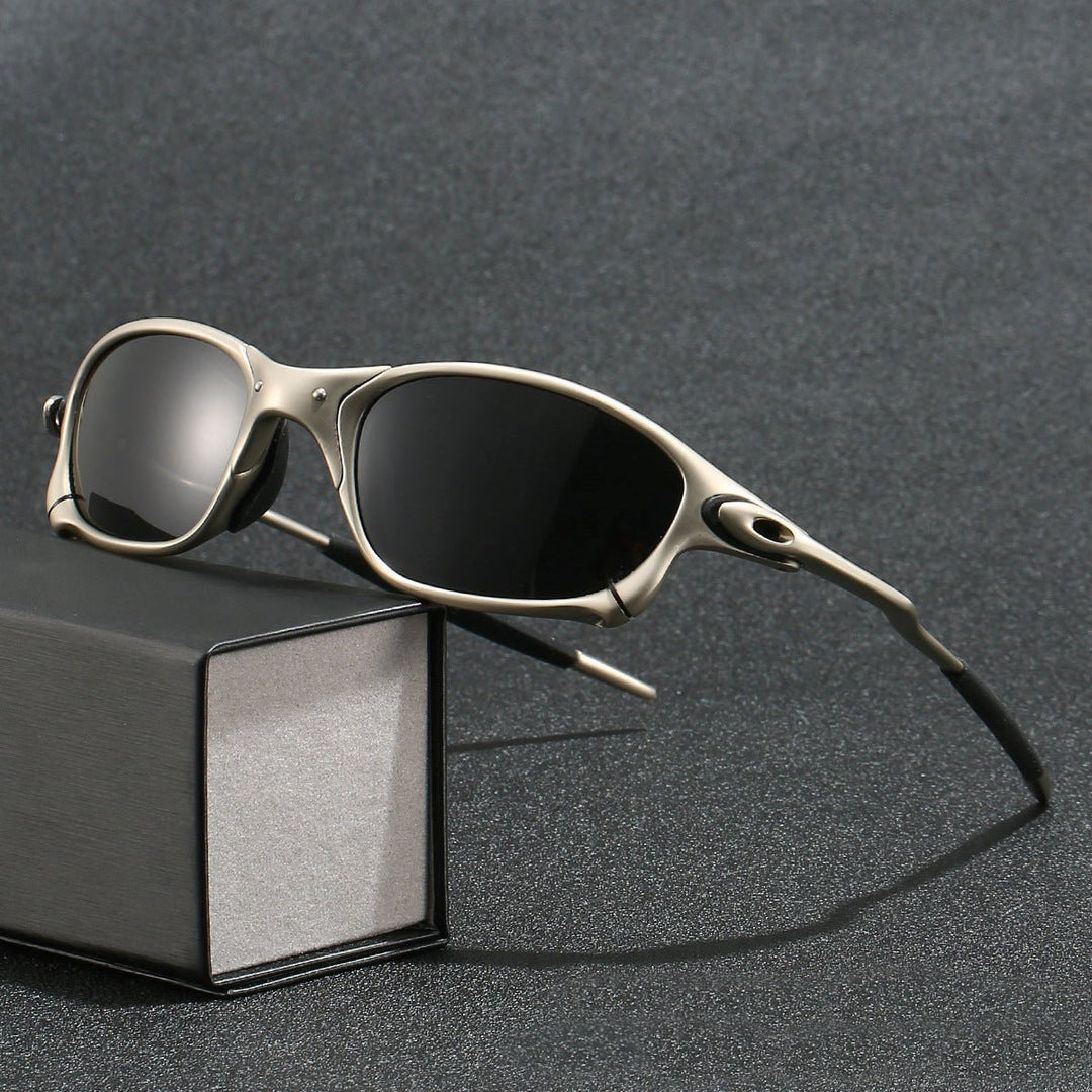 Silver Streak Sunglasses by Julien Laurent