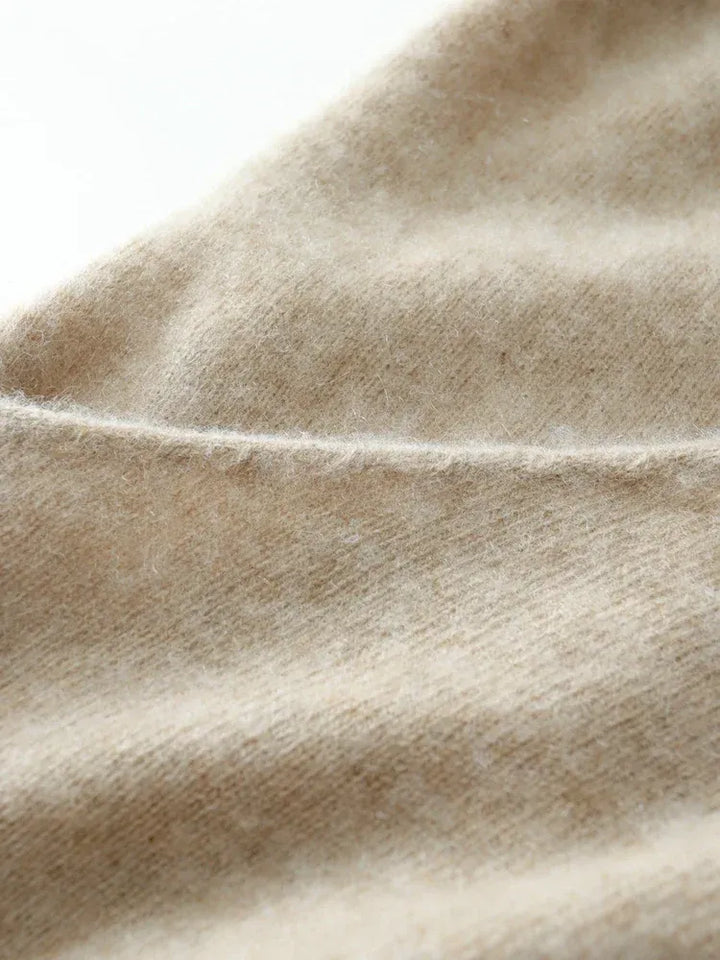 Celeste - Women's Cashmere Wrap Pullover with V-Neckline