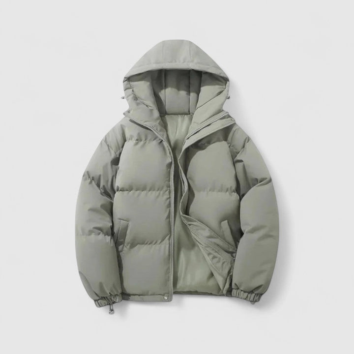 Dorothea - Women's Quilted Puffer Jacket with Hood