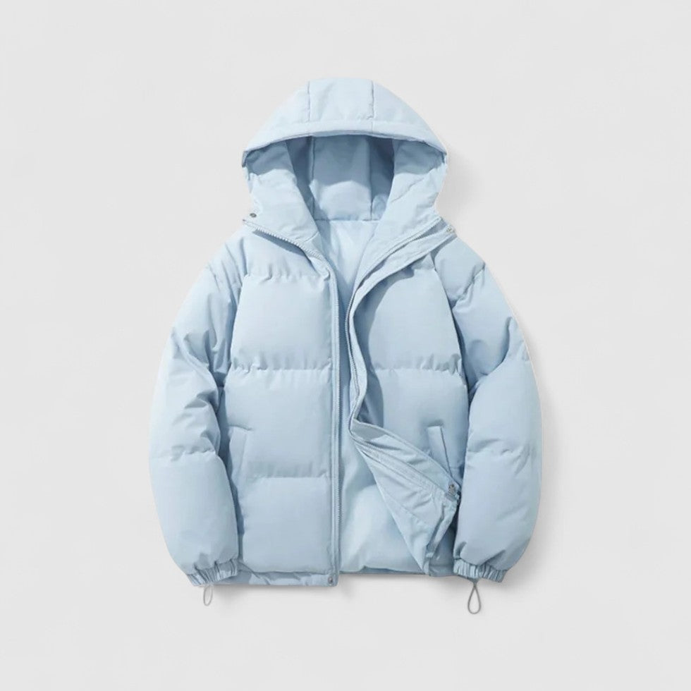 Dorothea - Women's Quilted Puffer Jacket with Hood