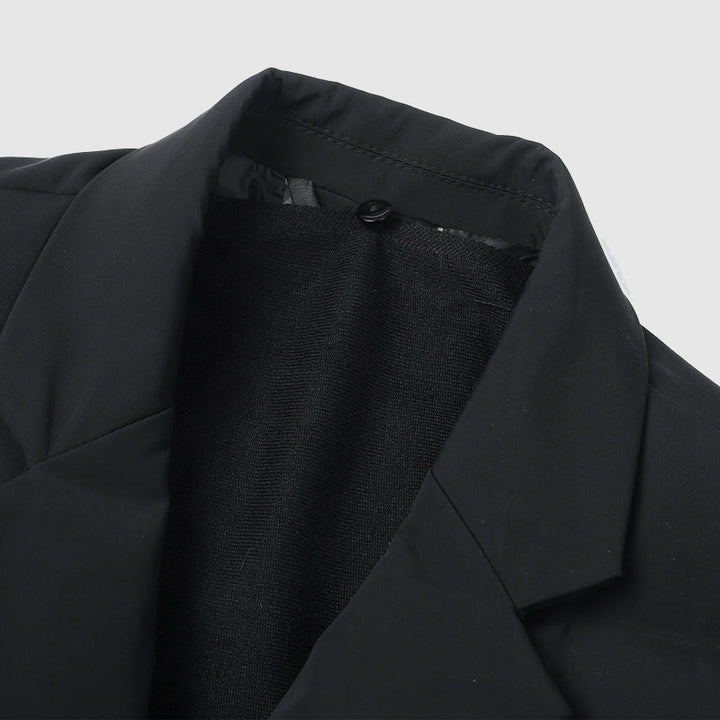 Felix - Men's Quilted Down Blazer with Notch Lapel