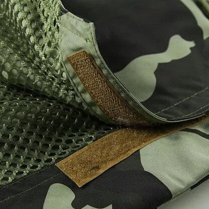Garrison - Men's Camouflage Utility Vest with Breathable Mesh Lining