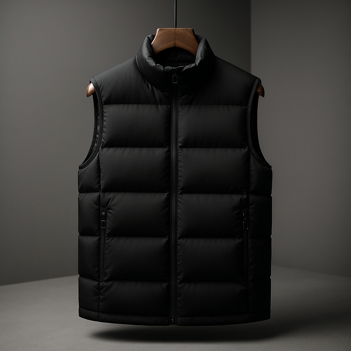 Harley - Men's Puffer Vest with Zip Pockets