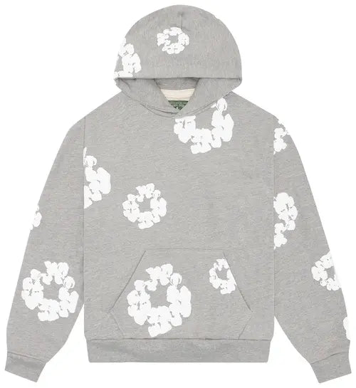 Kael - Men's Oversized Floral Graphic Hoodie