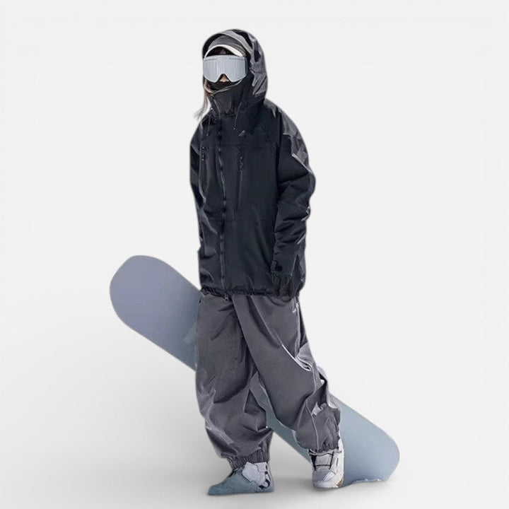 Keira - Women's Wide-Leg Ski Pants with Elasticated Waist