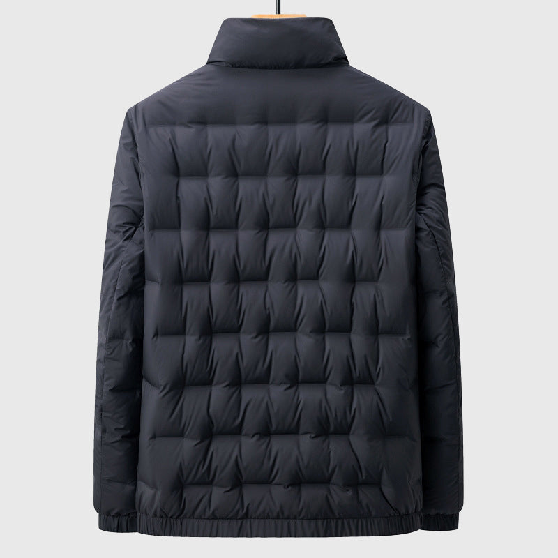 Lorenzo - Men's Quilted Down Puffer Jacket 