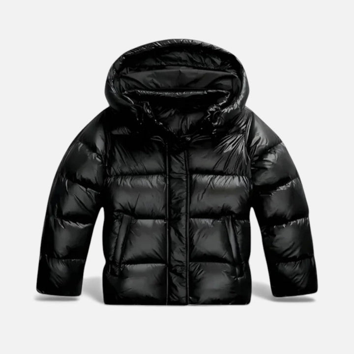 Michelle - Women's Quilted Puffer Jacket with Detachable Hood