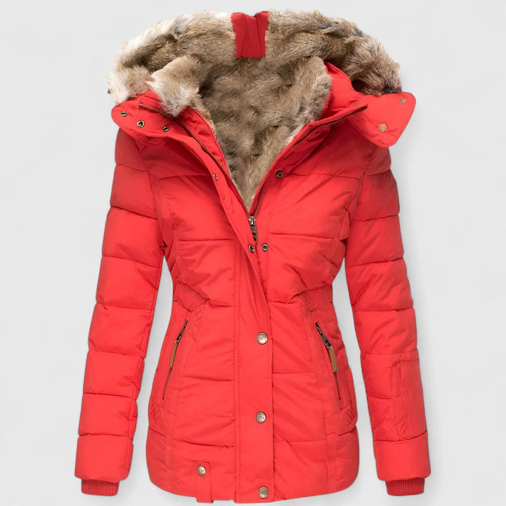 Rosie - Women's Fur-Lined Hooded Puffer Parka Jacket