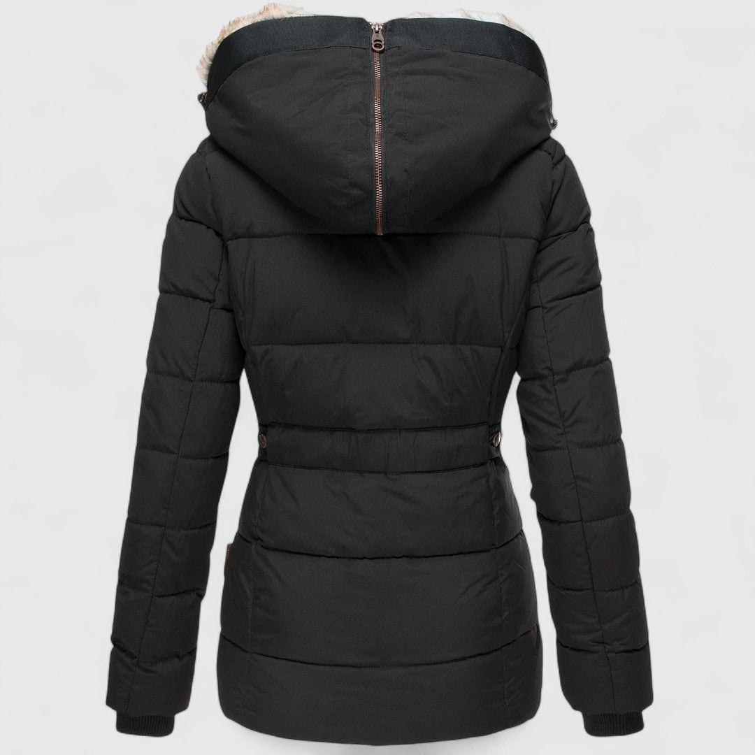 Rosie - Women's Fur-Lined Hooded Puffer Parka Jacket